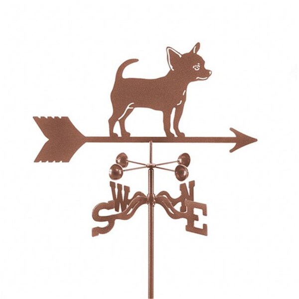 Ez Vane EZ Vane EZ1405-RF Dog Chihuahua Weathervane with Roof Mount EZ1405-RF - main